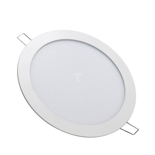 Oprawa downlight LED 24W biały okrągły płaski 1870lm 3000K 230V LAMPRIX LP-11-046