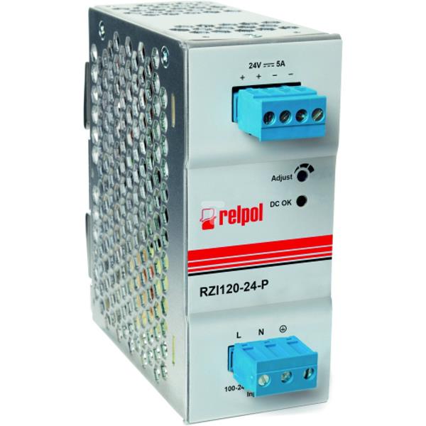 Zasilacz przemysłowy impulsowy 85-264V AC 24V DC 5A 120W RZI120-24-P 2615402