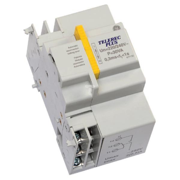 Układ do załączania wyłącznika różnicowoprądowego Tele REC plus Motor 677132