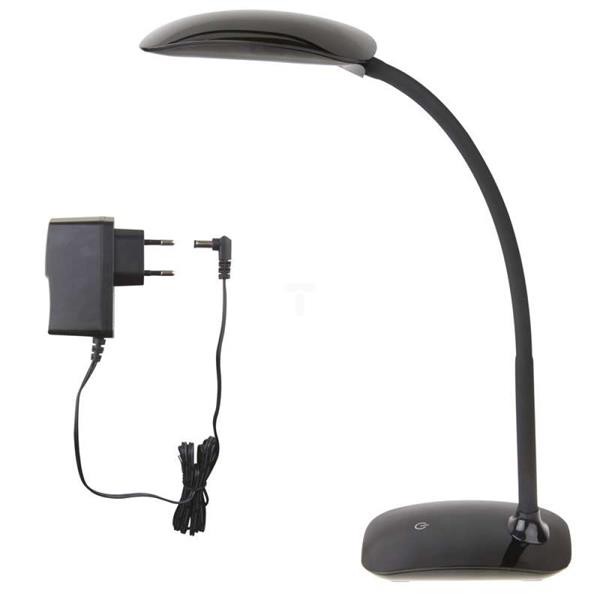 Lampa biurkowa z portem USB 7W 4 500-5 200 K 360 lm MA66-D czarna Z7575