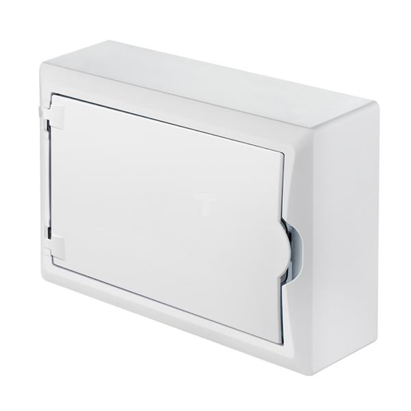 Rozdzielnica modułowa 1x12 n/t ECONOMIC BOX RN 1/12 drzwi białe (N+PE) IP40 2503-00