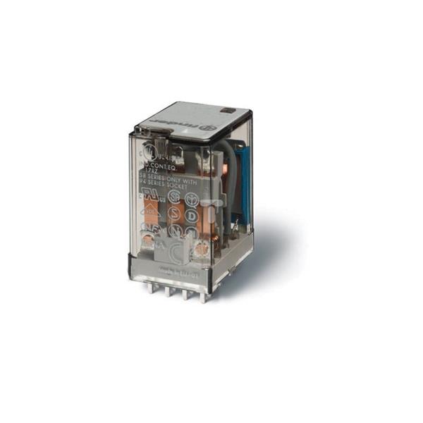 Przekaźnik miniaturowy 4P 7A 230V AC, do druku 55.14.8.230.0000