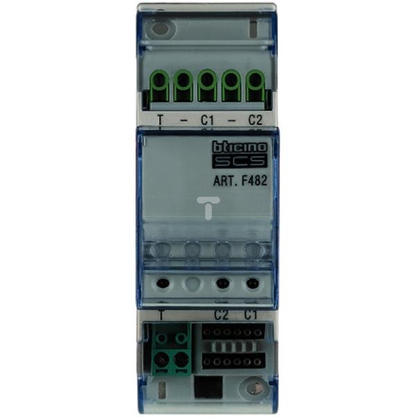 Interfejs modułowy stykowy /2 styki/ antywłamaniowy F482