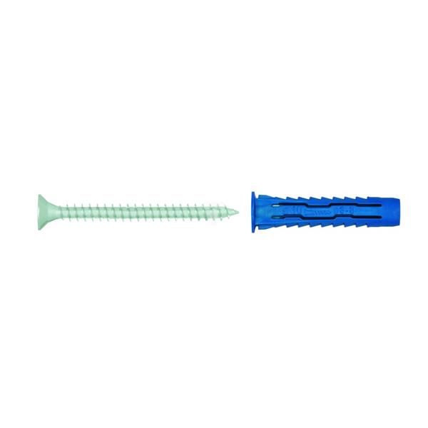 Kołek uniwersalny 4ALL fi 12 z wkrętem 8,0x80 4ALL-12/80 /10szt./