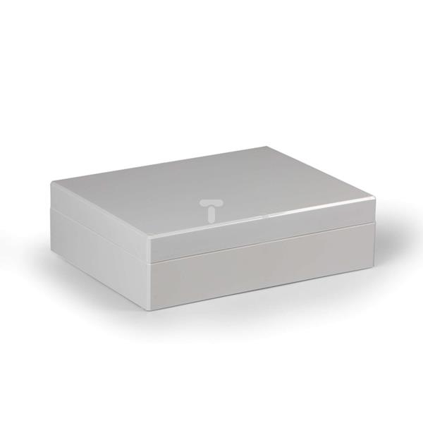 Obudowa Cubo D 230x300x86mm boki gładkie pokrywa szara IP67 ABS DABP233009G