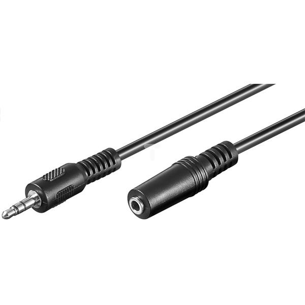 Przedłużacz Jack 3,5mm /3-pin stereo/ 5m 50090