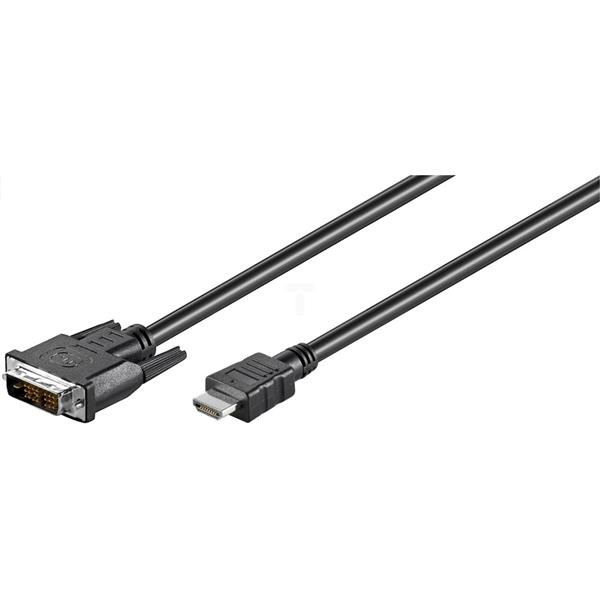 Kabel adapter HDMI - DVI-D(18+1) 3m 50581