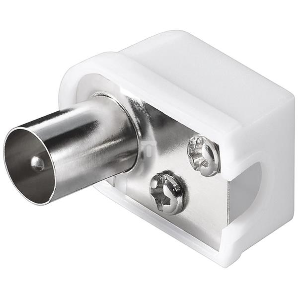 Wtyczka antenowa kątowa TV IEC 11502 /10szt./