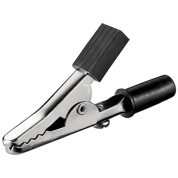 Krokodylek 45mm czarny 11414