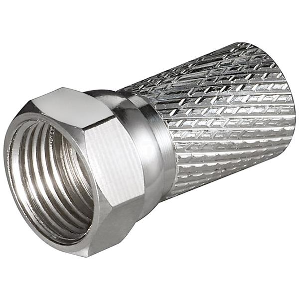 Wtyczka F 7mm /z dużą nakrętką/ 51864 /100szt./
