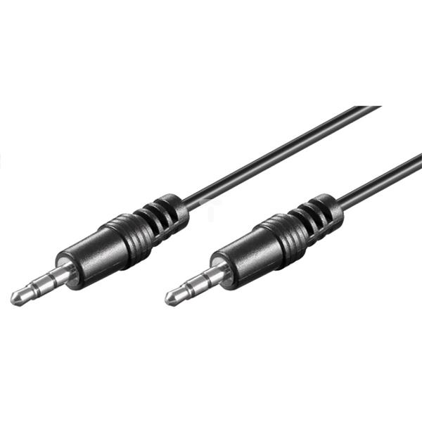 Przewód Jack 3,5mm /3-pin stereo/ HQ, 1,5m 51658