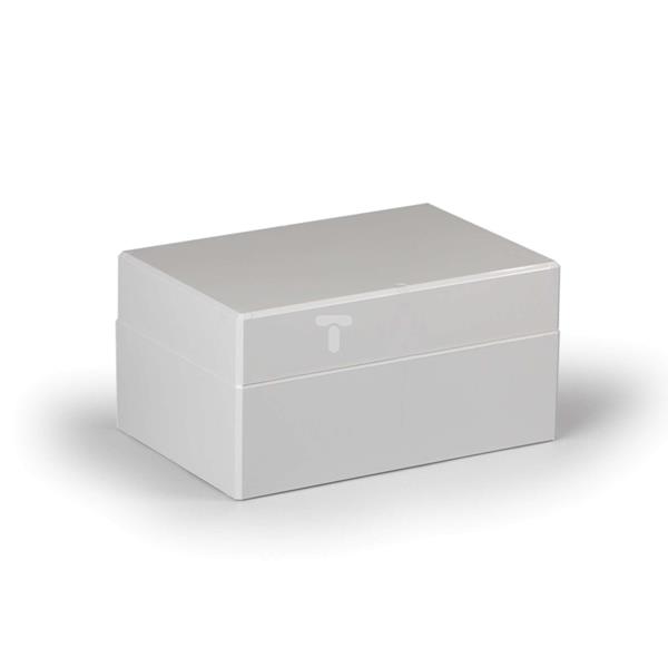 Obudowa Cubo D 160x240x121mm boki gładkie pokrywa szara IP67 PC DPCP162412G