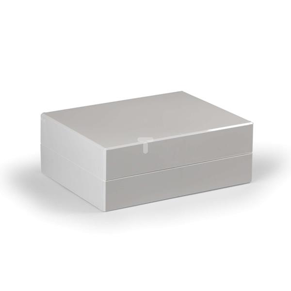 Obudowa Cubo D 230x300x111mm boki gładkie pokrywa szara IP67 PC DPCP233011G