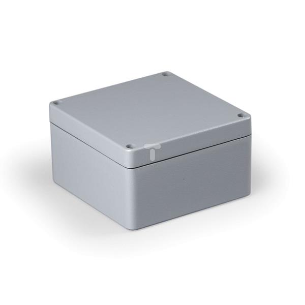 Obudowa Cubo H 120x122x82mm boki gładkie aluminium IP66 HALP121208