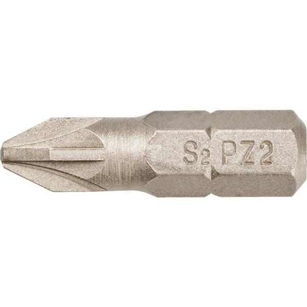 Końcówki wkrętakowe PZ2 x 50 mm 1/4 stal S2 57H959 /10szt./