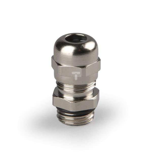 Dławik kablowy mosiężny M25 fi 10-14mm z uchwytem odciążającym i pierścieniem IP68 KTM12.25