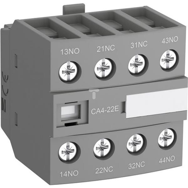 Styk pomocniczy 2Z 2R montaż czołowy CA4-22N 1SBN010140R1222