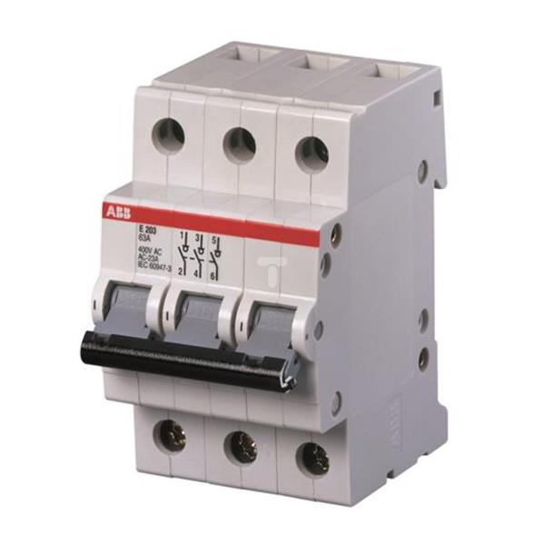 Rozłącznik modułowy 16A 3P E203/16G 2CDE283001R1016