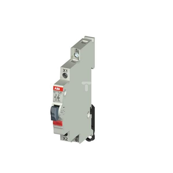 Przycisk podświetlany czerwony 16A 1R 250VAC LED 115-230VAC E217-16-01C 2CCA703251R0001