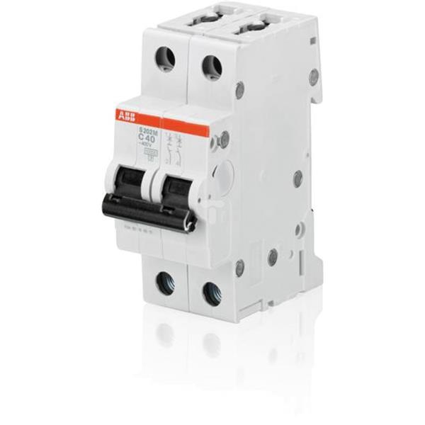 Wyłącznik nadprądowy 2P D 40A 10kA AC S202M-D40 2CDS272001R0401