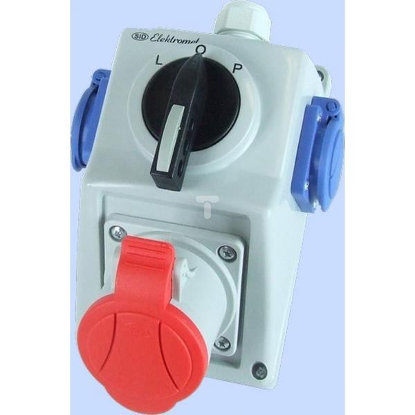 Zestaw instalacyjny L-0-P 32A 4P + 2x 2P+Z IP54 C32-48.2 974062