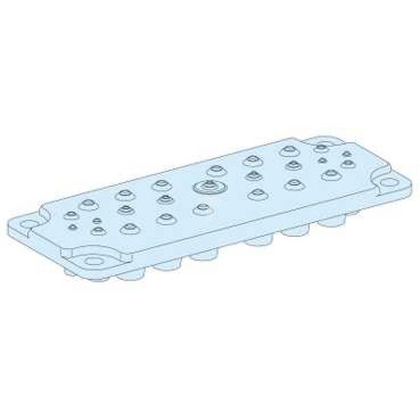 Prisma Plus, system G, płyta dławnic typu membranowego, 25 wejść 08872