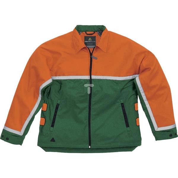 Bluza z poliestru (60%) i bawełny (40%) 290 g/m2kolor zielono-pomarańczowy rozmiar XXL CORPEPIC3VEXX