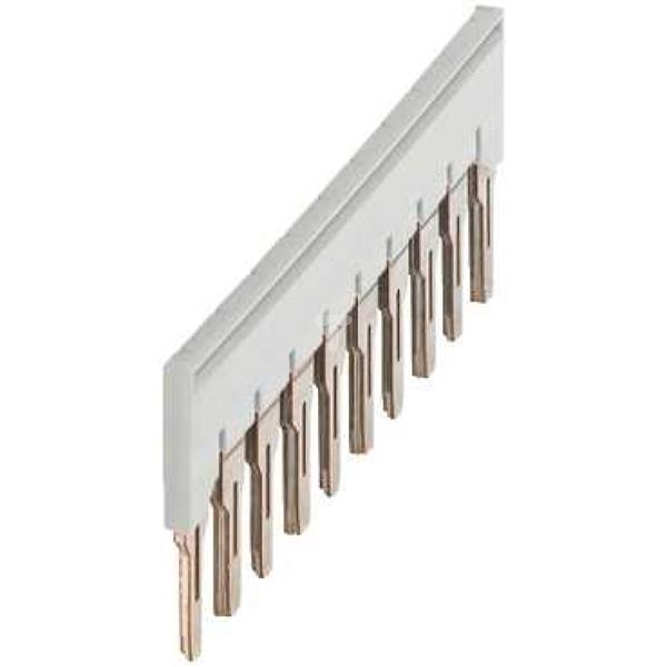 Mostek grzebieniowy 10-torowy 6mm2 szary NSYTRAL610GR
