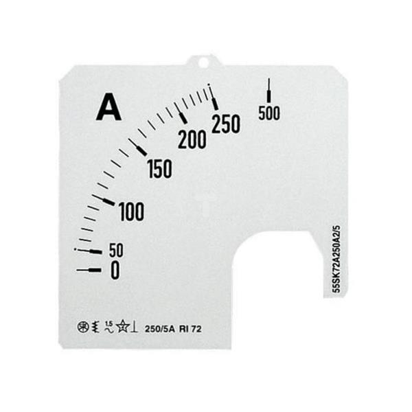Skala pomiarowa amperomierza 0-80A SCL-A1-80/48 2CSG111179R5011