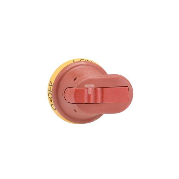 Rączka pośrednia żółto-czerwona 45mm do OS32-63G oraz OT16-125 OHY45J6E311 1SCA022817R2300