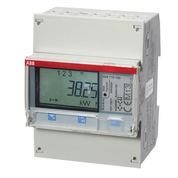 Licznik energii elektrycznej 3-fazowy 6A 380-415V 60Hz M-Bus B24 113-100 2CMA100179R1000