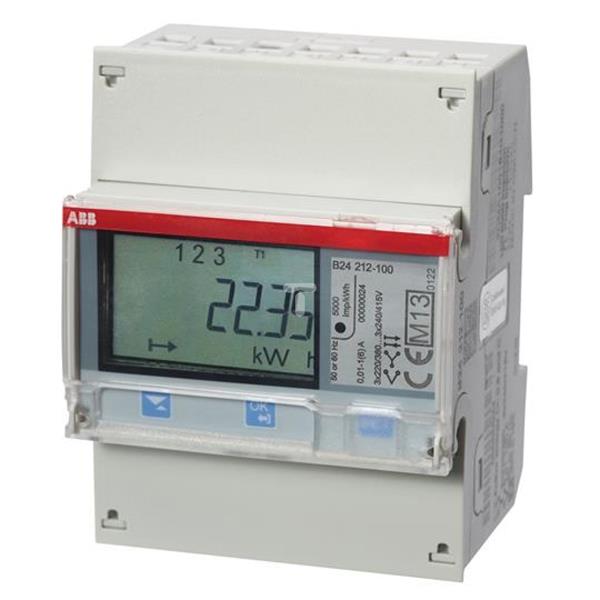 Licznik energii elektrycznej 3-fazowy 6A 380-415V 50Hz RS-485 B24 212-100 2CMA100180R1000