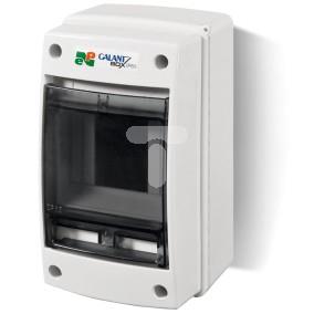 Rozdzielnica modułowa hermetyczna GALANT PLUS RN 1/3+1 drzwi transparentne (N+PE) IP65 1600-01