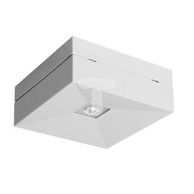 Oprawa awaryjna LOVATO II LED 2W (opt. universal) 240lm 1h jednozadaniowa biała LV2U/2W/C/1/SE/X/WH