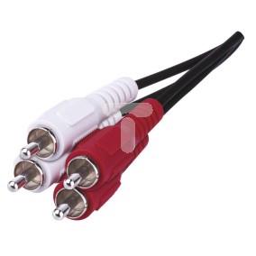 Przewód 2xRCA - 2xRCA 5m SB4105