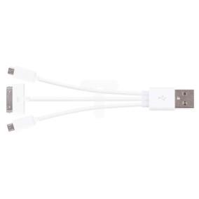 Przewód - adapter USB micro i30P, mini USB, 0,2m SM7050