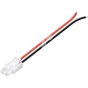 Przewód zasilający z gniazdem Tamiya 0,14m, 1,5mm2 23236