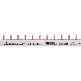 Szyna prądowa typu PIN 3P 16mm2 100A 24 piny IZS16/3F/24 45.274