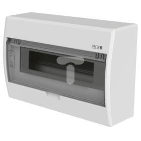Rozdzielnica ELEGANT EP-nt 1/12 n/t biała 1x12 IP40 drzwi transparentne dymne 2423-01