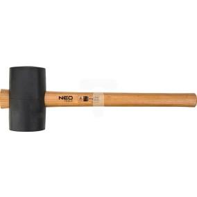 Młotek gumowy 65 mm/425 g trzonek hikorowy 25-052