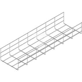 Korytko siatkowe zgrzewane z drutu galwanicznego 100x110mm KSG100H110/3 912210 /3m/