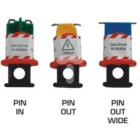 Zestaw 3 zabezpieczeń PIN COMBO CBL 53E