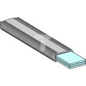 Szyna elastyczna izolowana 250A 20x3mm 1800mm 04743