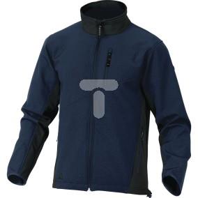 Bluza wodoszczelna z tkaniny Softshell z poliestru (96%) elastanu (4%) kolor granatowo-czarny rozmiar L CORP LULEABMGT