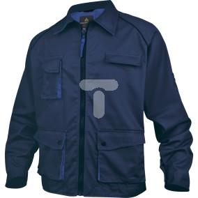 Bluza MACH 2 z poliestru (65%) bawełny (35%) 245 g/m2 kolor granatowo-niebieski rozmiar 3XL CORP M2VESBM3X