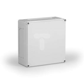 Obudowa Cubo C 300x300x132mm przetłoczenia pokrywa szara IP67 PC CPCF303013G