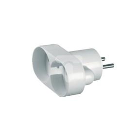 Rozgałeźnik wtyczkowy 2x2P biały R-260