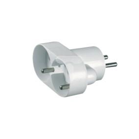 Rozgałeźnik wtyczkowy 2x2P+Z biały R-270