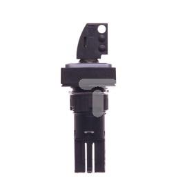 Wyłącznik z kluczykiem 16mm 2-pozycyjny czarny Q25S1 038773