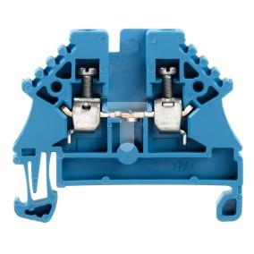 Złączka szynowa przelotowa 2-przewodowa 2,5mm2 niebieska ATEX WDU 2.5N BL 1023780000